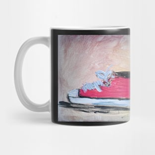 Red Tennis Shoe Mug